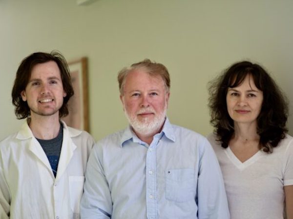 UIC researchers Luke Harding, Pavel Petukhov and Valentina Petukhova co-invented the new drug candidates for schistosomiasis.